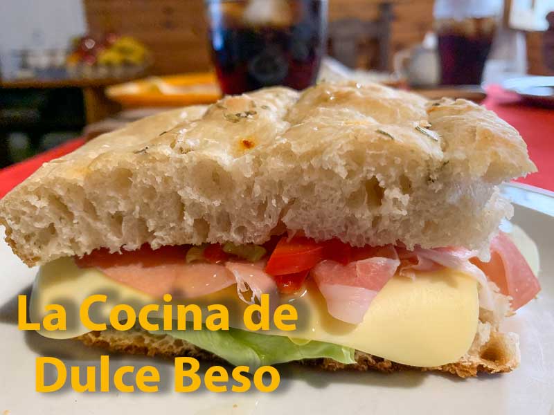 Focaccia o pan plano